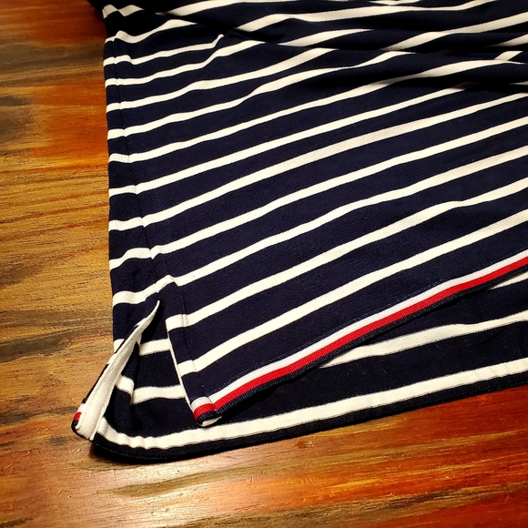 Tommy Hilfiger Navy & White Striped Tank Top - Picture 4 of 5